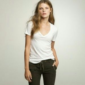 J. Crew Vintage Cotton V-Neck T-Shirt