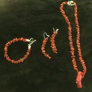 Necklace, Bracelet and Earrings (designed by me)
