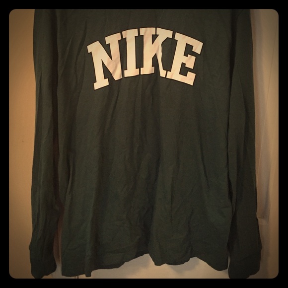 Men's Forest Green Nike Sweater