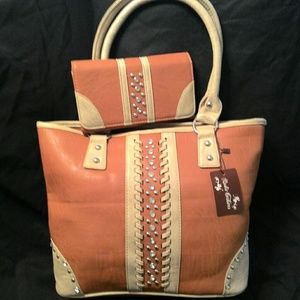 Purse with matching wallet