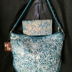 Purse with matching wallet