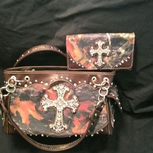 Purse with matching wallet