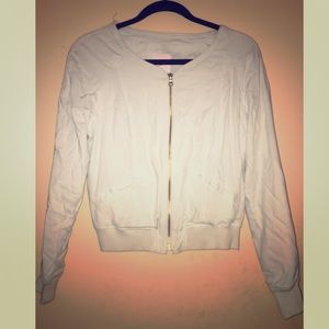 Very light turquoise jacket