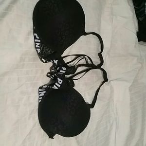 Strappy back Pink Bra