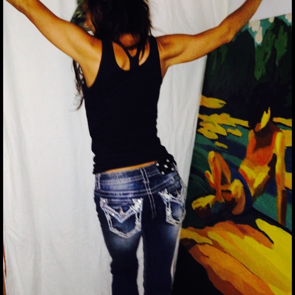 NWT BRAND NEW ONLY WORE FOR PIC. MISS ME SZ 27NWT - Picture 3 of 4