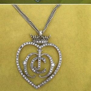Juicy couture silver necklace