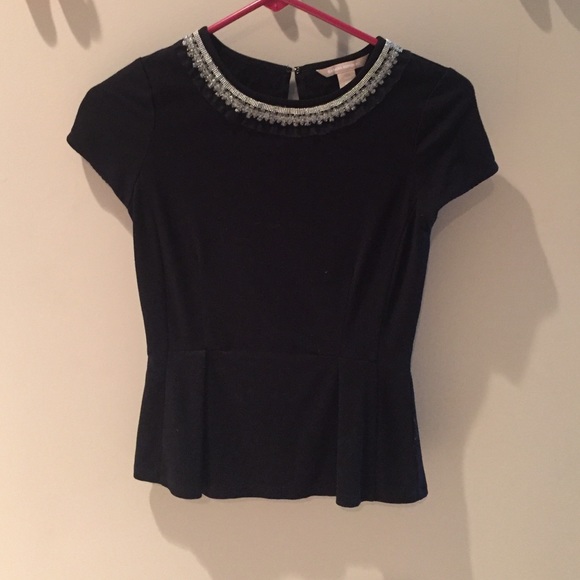 Banana Republic peplum top