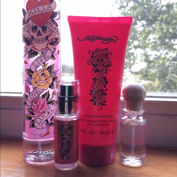Ed Hardy perfumes and body wash