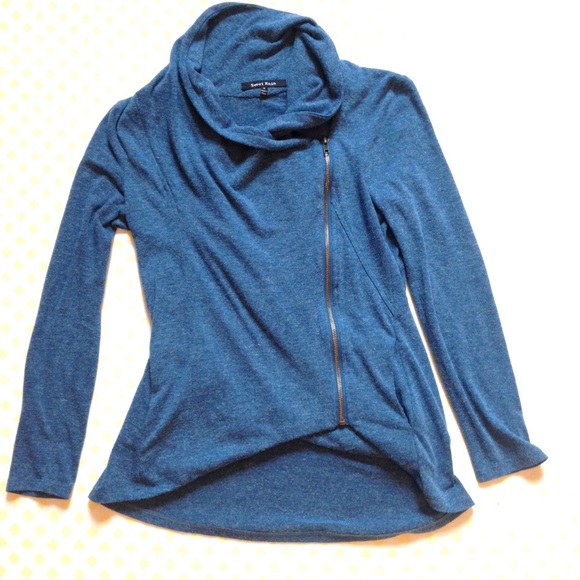 Cozy Blue zip up