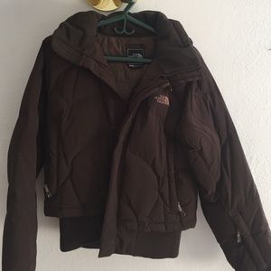 North face puffy winter coat
