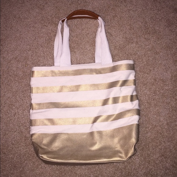 NWOT Striped Tote