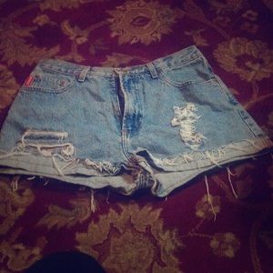 Bongo high waisted shorts