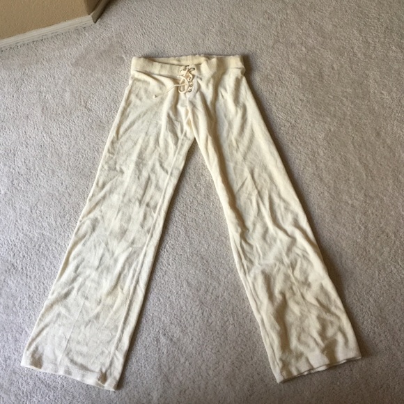 Cream juicy couture pant