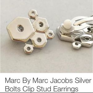 Marc by Marc Jacobs Clip On Bolt Earrings