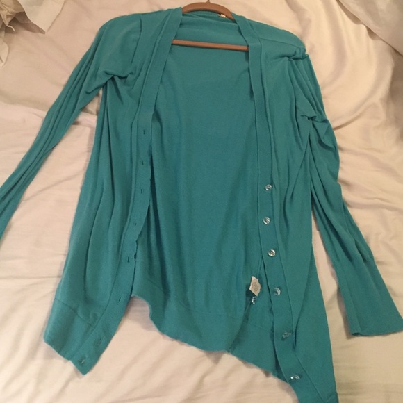 Turquoise sweater