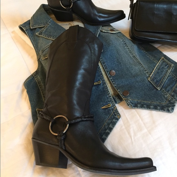 Penny and Kenny Lariat Boots - Picture 1 of 4