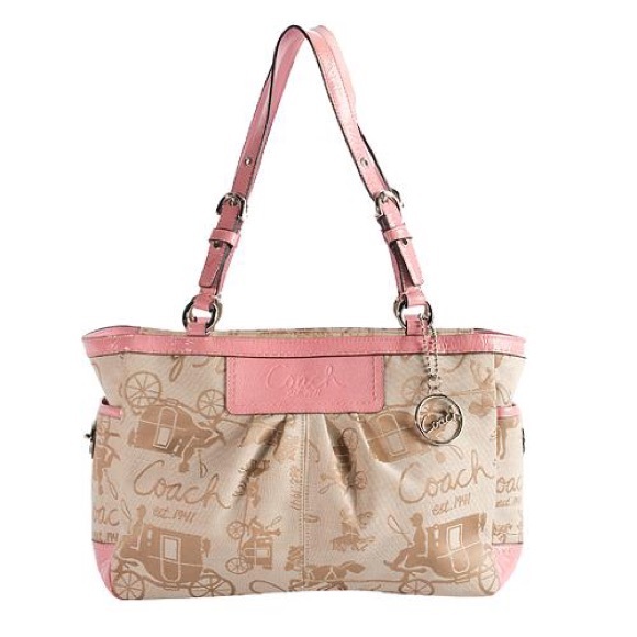 Coach Handbags - Authentic COACH Canvas Horse & Carriage Tote