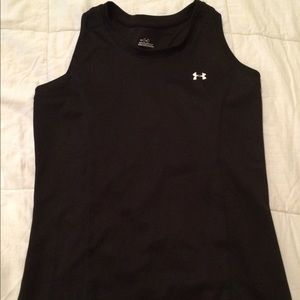 Black UA workout top