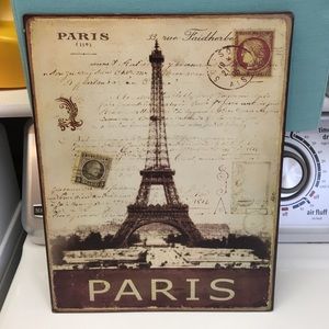 Paris wall decor