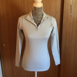 Nike baby blue 1/4-zip fleece