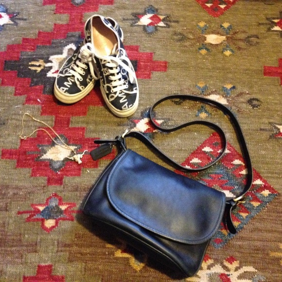 ON HOLD Classic Black Crossbody Coach Bag