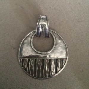 Silpada Hammered .925 Sterling Silver pendant