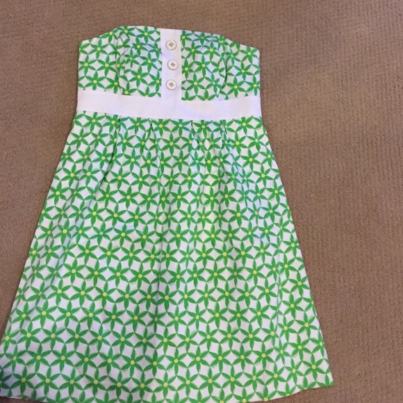 Lily Pulitzer strapless Dress - Picture 1 of 3