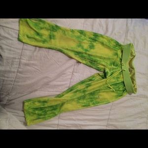 Volt tie-dye work out leggings by Nike