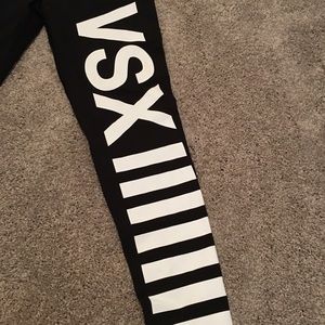 Victoria's Secret VSX workout tights.