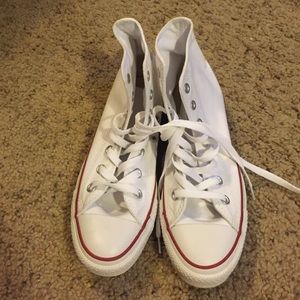 White high top Converse