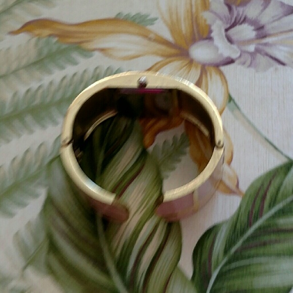 Rhinestone Quartz Cuff Watch - Picture 3 of 4