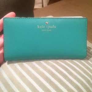 Beautiful Blue Kate Spade Wallet