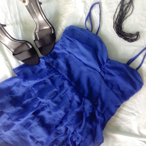 Jack Dresses & Skirts - Jack- Blue ruffle layered dress