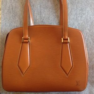 Auth LV EPI Voltaire shoulder bag--great shape!