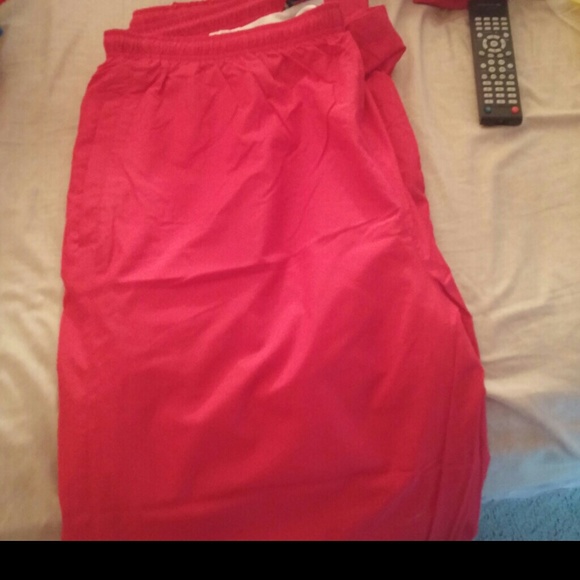 Pants - Red pants and sweat jacket for mamalovely