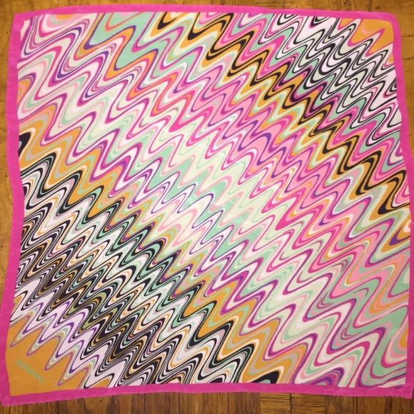 Missoni silk square scarf