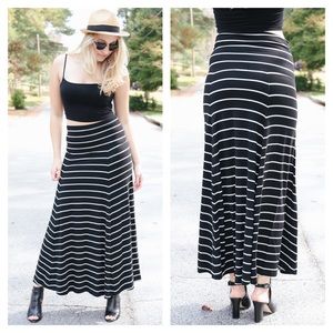 Gap XS Striped Maxi