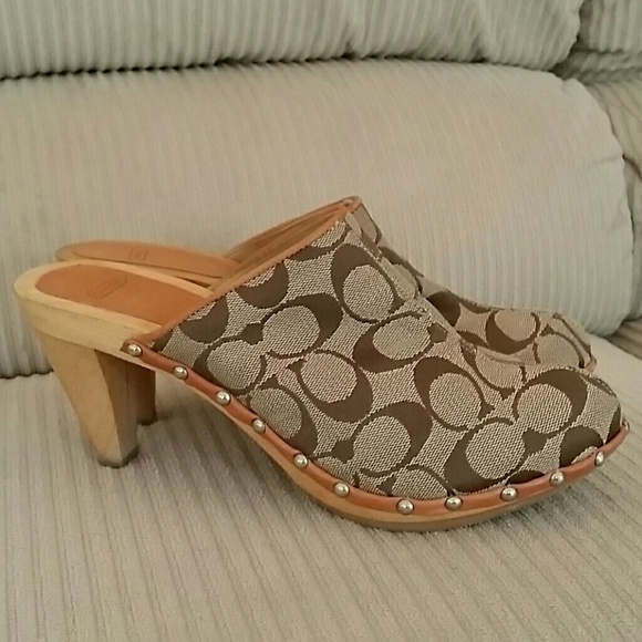 The shoes made in Italy.