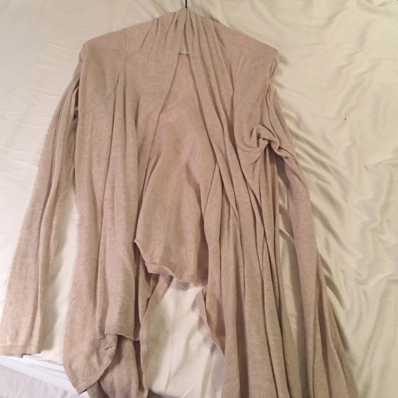 Tan cardigan