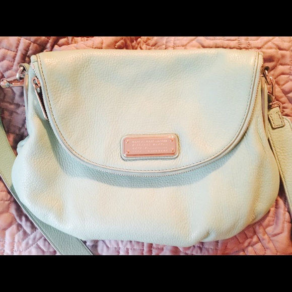 New Q Natasha minty Marc by Marc Jacobs crossbody