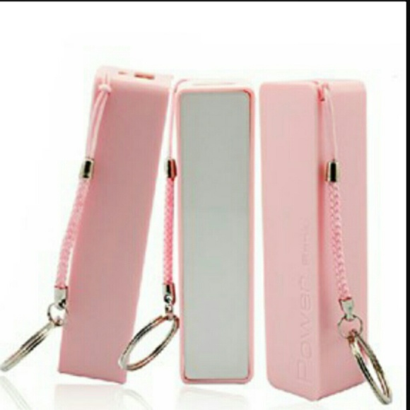 Pink Portable charger