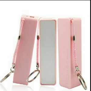 Pink Portable charger