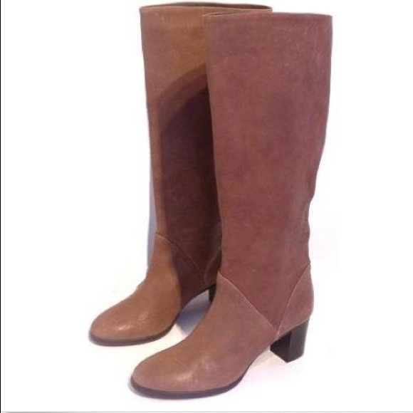 JCREW Sutton Leather MidHeel Boots 8 MSRP$325