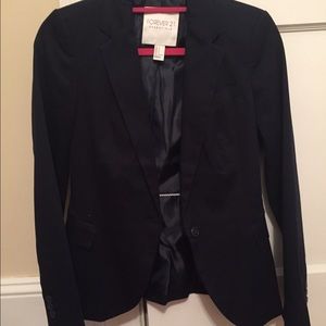 Navy blue blazer