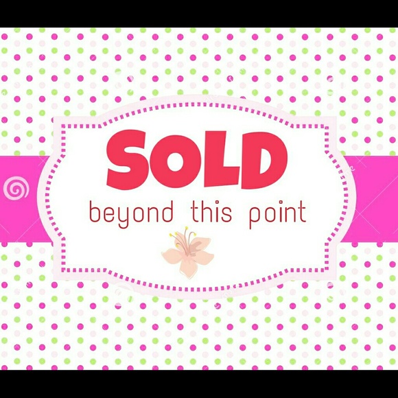 🎀 SOLD ITEMS 🎀