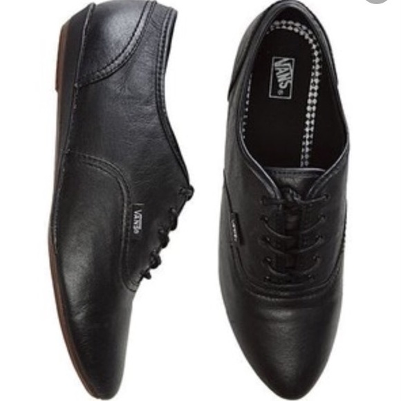 *final price* vans woman's oxfords