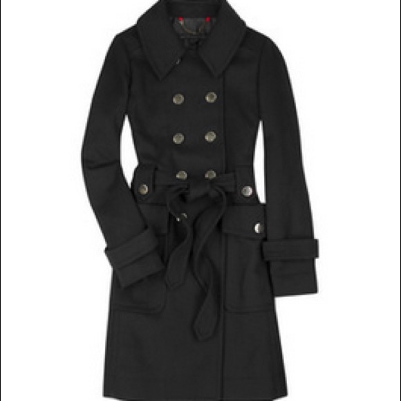 Marc by Marc Jacobs black wool coat Sz 6 MSRP $580