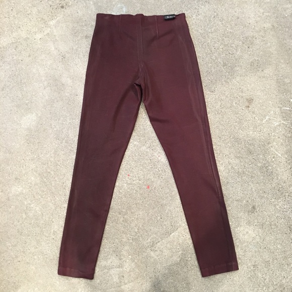 SOLD! DESIGN LAB Wax Coated Skinny Legging - Picture 3 of 4