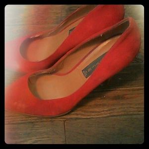 Red Steve Madden Heels