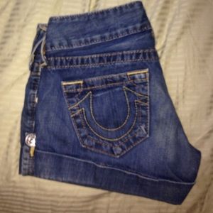 True religion shorts